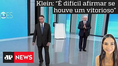 Bolsonaro e Lula citam temas sensíveis aos rivais em debate na TV Globo