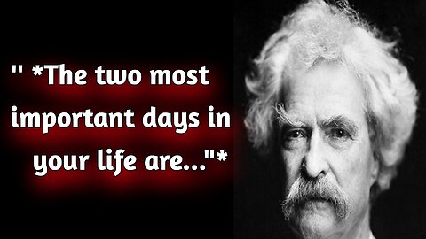 Mark Twain's Timeless Quotes That Will Change Your Perspective