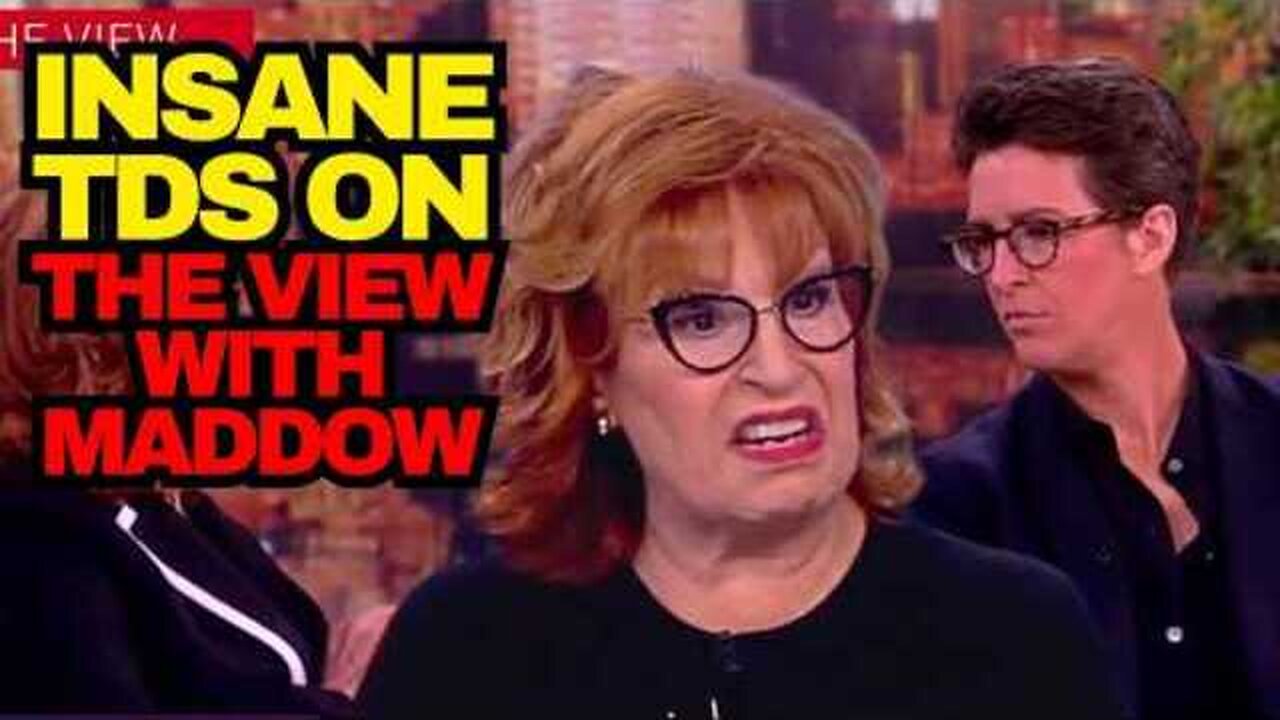 Insane TDS On The View With Rachel Maddow