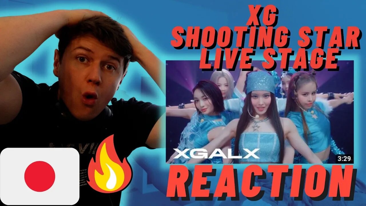 🇯🇵XG - SHOOTING STAR - IRISH REACTION - THERE AMAZING LIVE!!