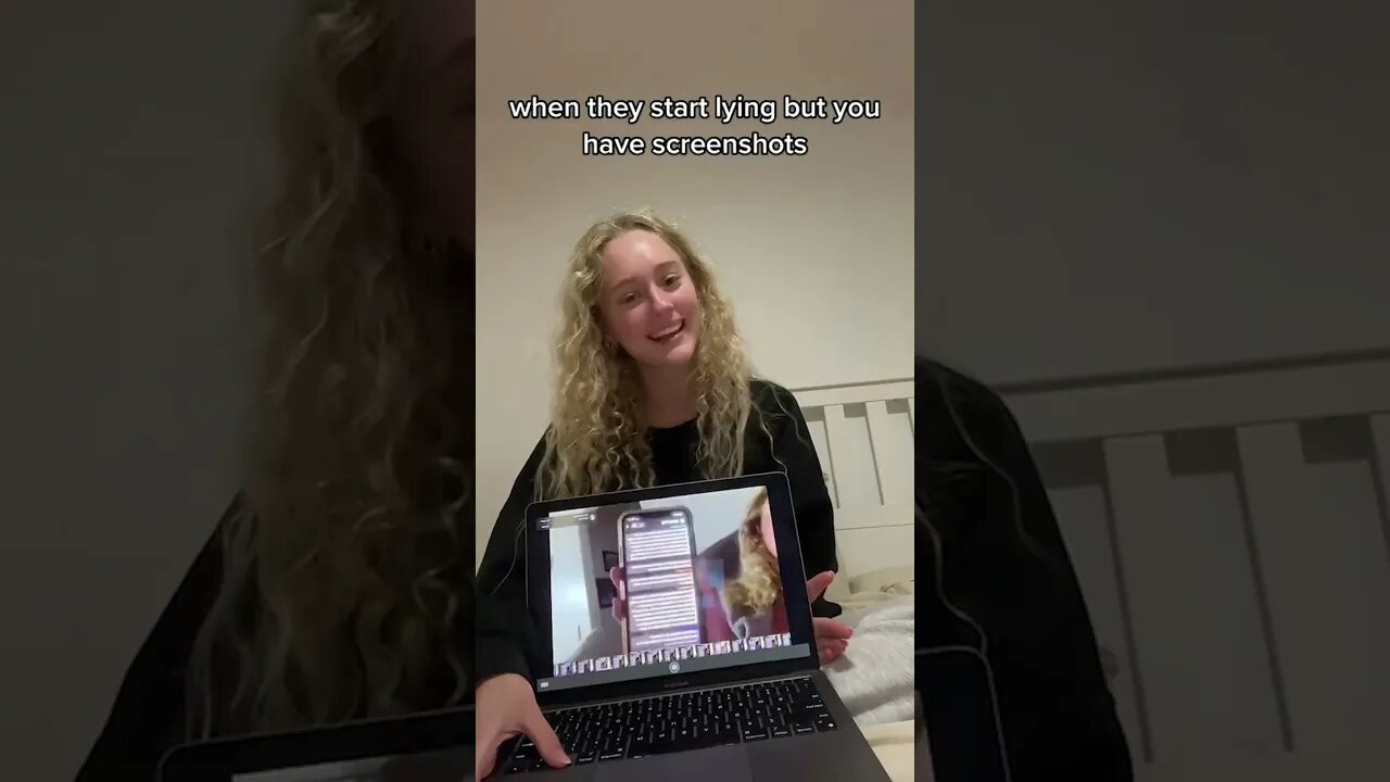 When They Start Lying But You Have Screenshots Video By Savannahtownsend #Shorts