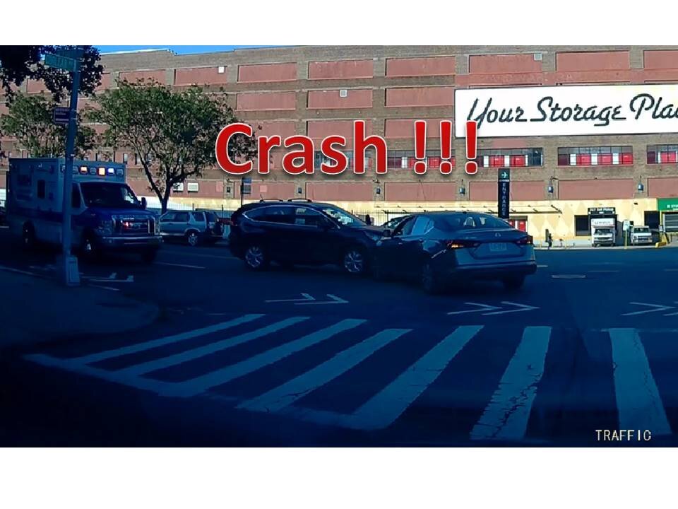 I saw 2 crashes today