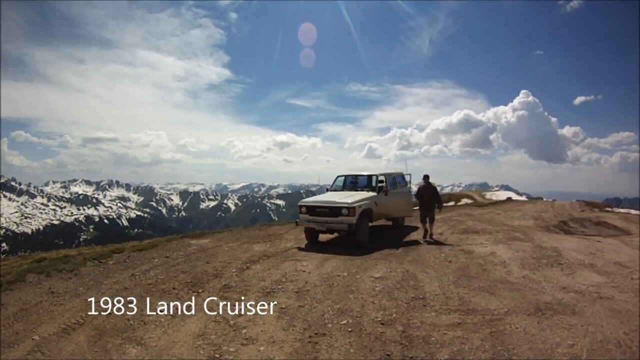 Ouray Colorado 2015, 1983 Land Cruiser