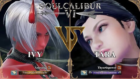 SoulCalibur VI — Amesang (Ivy) VS Thyartispower (Tara) | Xbox Series X Casual