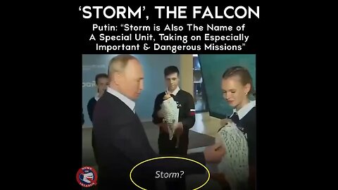 🔥 PUTIN NAMES FALCON “STORM”