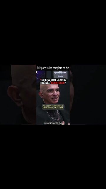 “SOU BOM DEMAIS PRA SER ESQUECIDO” com Edson Cordeiro | Planeta Podcast #shorts