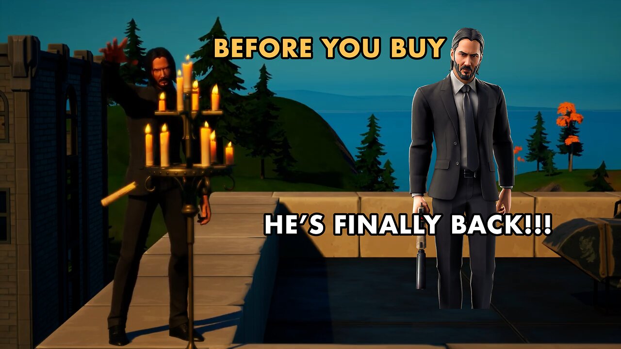 JOHN WICK BUNDLE REVIEW + LIGHTS OUT EMOTE GAMEPLAY (BEFORE YOU BUY)