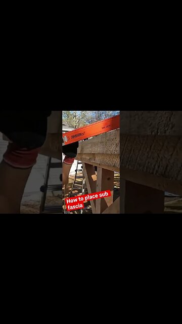 Using Straight Edge to Set Sub Fascia |Online Shed Kit|