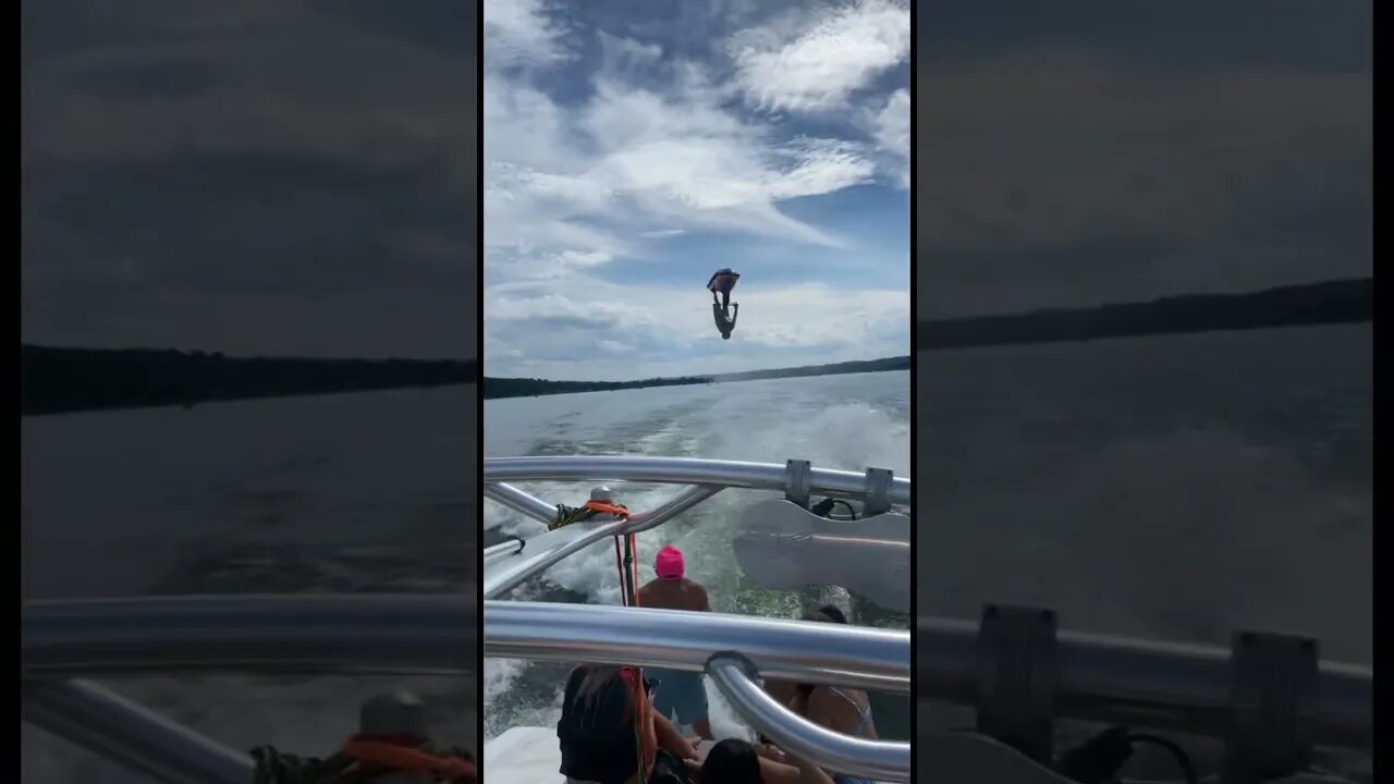 HUGE JET SKI BACKFLIP #shorts