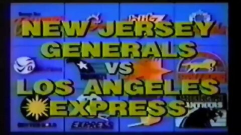 1983-03-06 New Jersey Generals vs Los Angeles Express