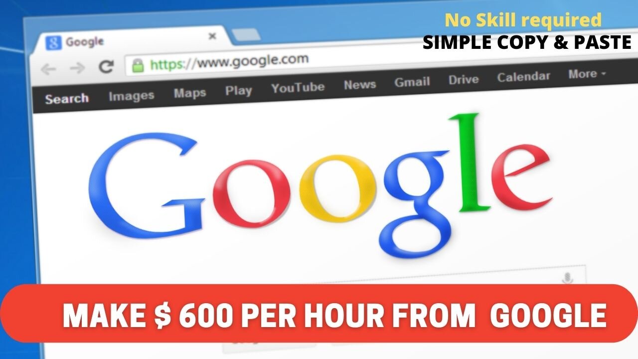 Earn $600 per hour from google from simple copy & paste