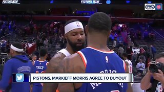 Pistons buy out Markieff Morris' contract