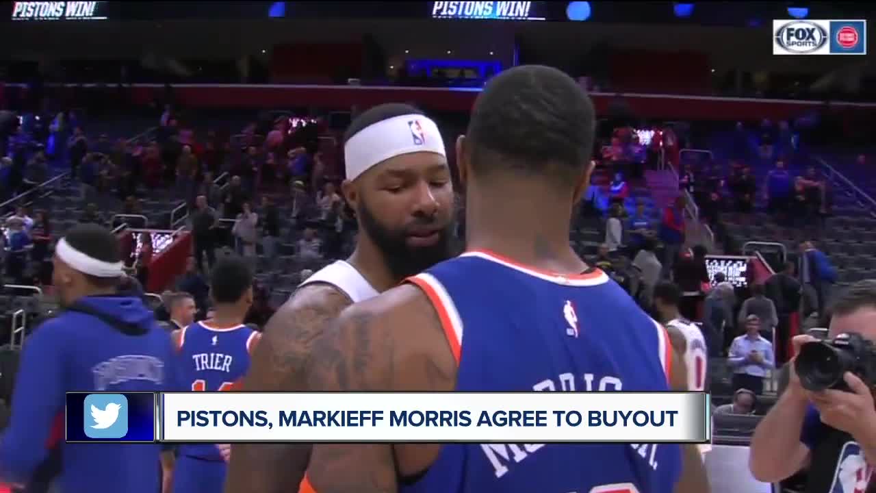 Pistons buy out Markieff Morris' contract