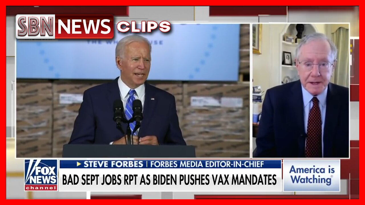 Steve Forbes Slams Biden Admin Over ‘Crazy’ Vaccine Mandates - 4374