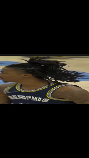 Ja morant Poster Dunk and Buzzer beater shot against spurs #shorts