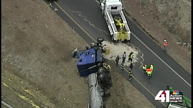 I-70 and I-435 interchange has seen its fair share of crashes