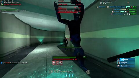 Garry's Mod Zombie Survival: full round of melee maining on Zs_Arbiet_Communications