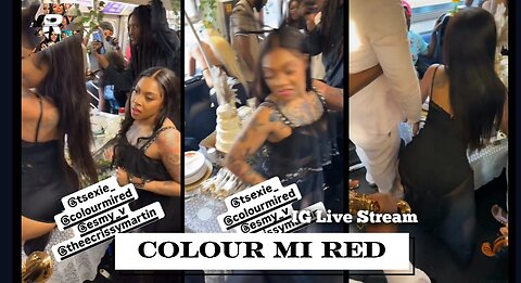 Colour Mi Red & Danny Duces subway wedding twerk fest