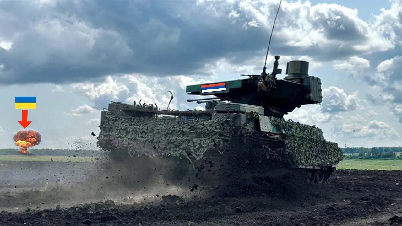 Terrible: M2 Bradley was Destroyed by Russian BMPT Terminator in Ukraine