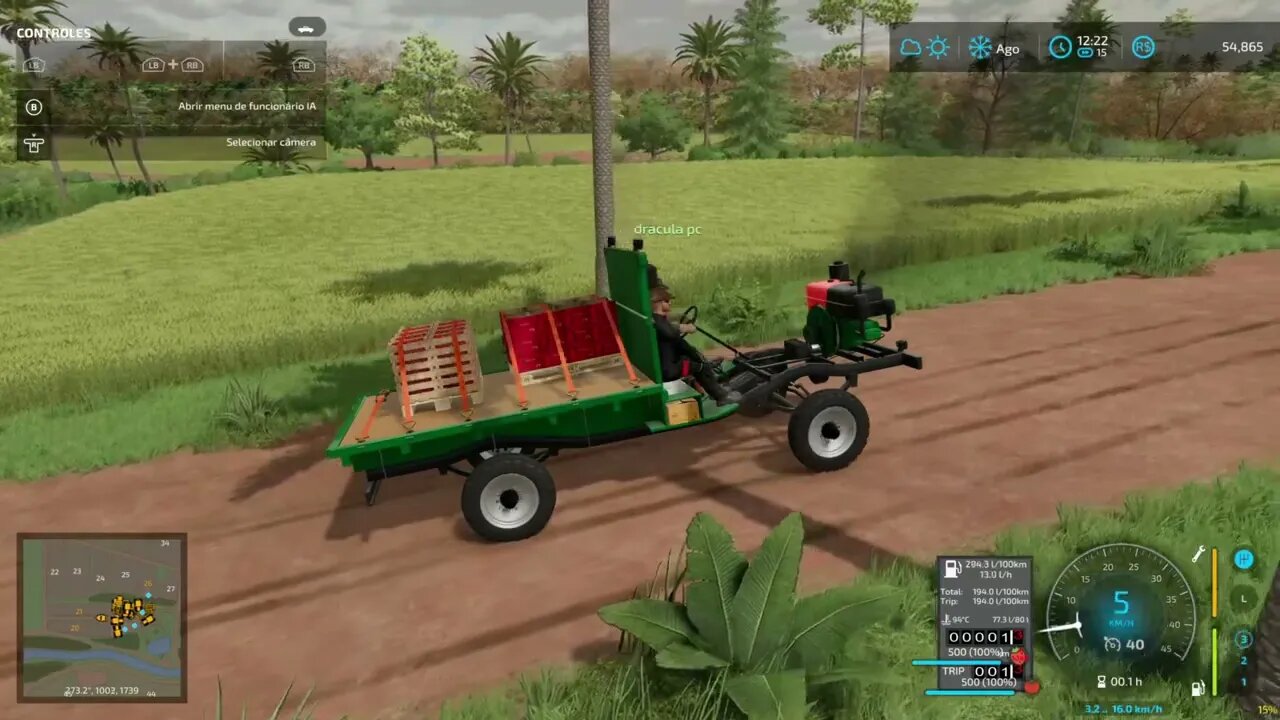 Farming 22 O girico nao anda