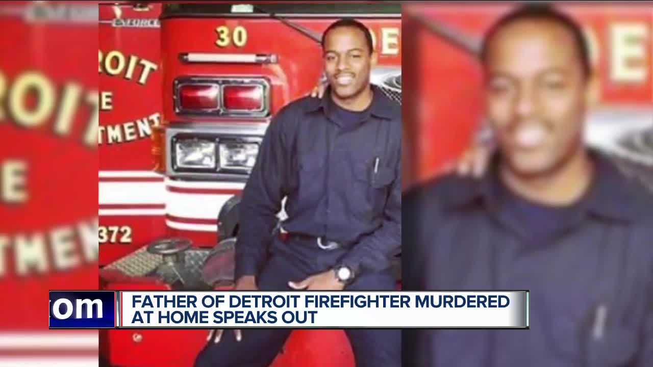 Father of murdered Detroit firefighter talks about loss, hope for justice