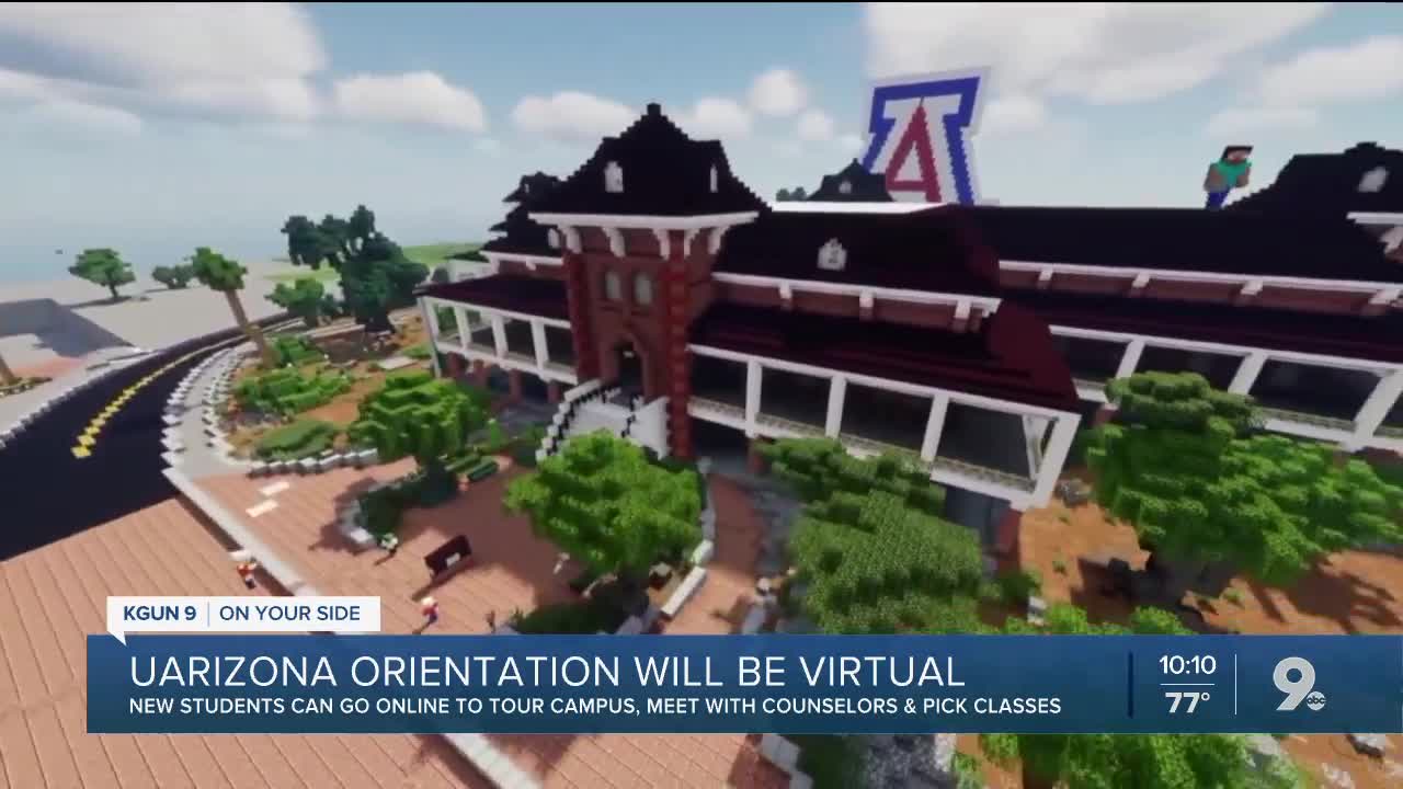 UArizona new student orientation will be virtual