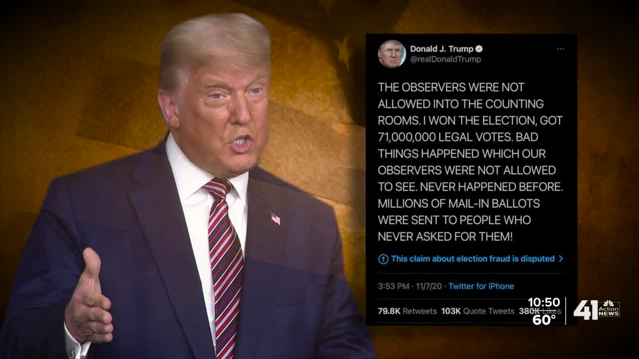 KC metro expert explains Trump's legal fight over votes