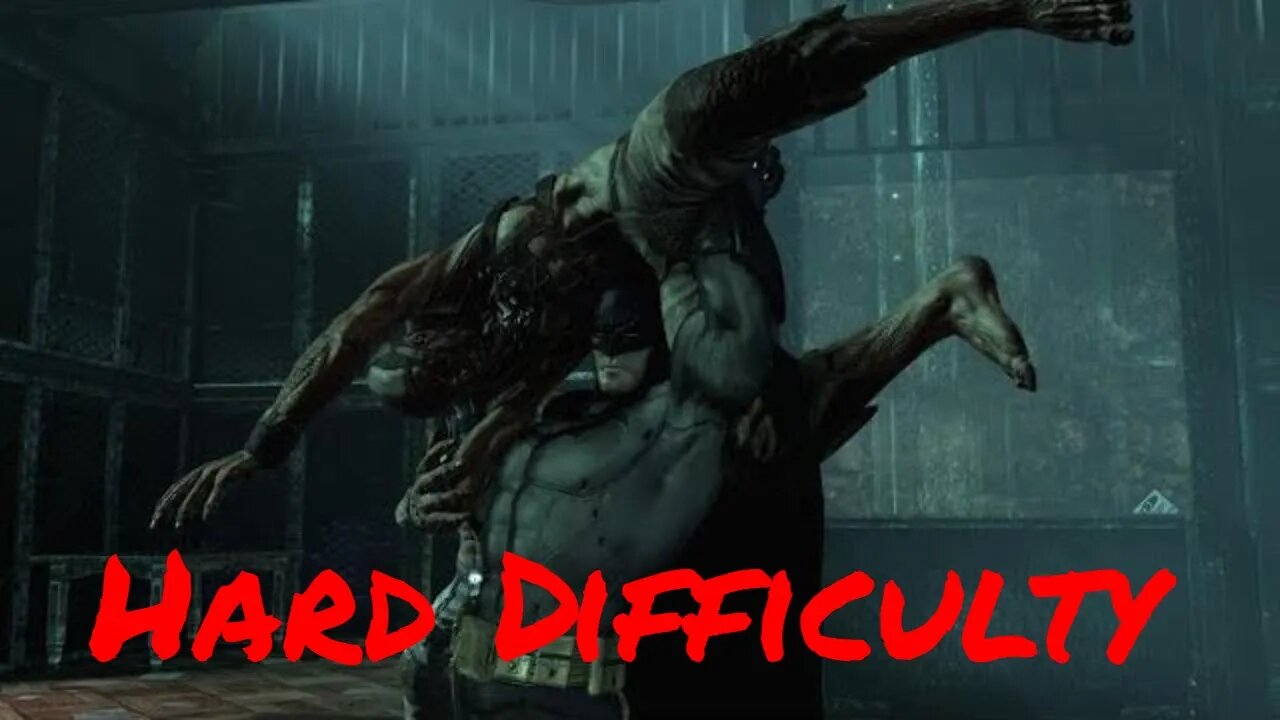 This is What Batman Arkham Asylum Looks like in Hard Difficulty