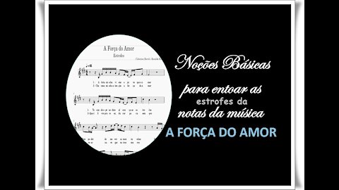 Análise da estrofes - A Força Do Amor