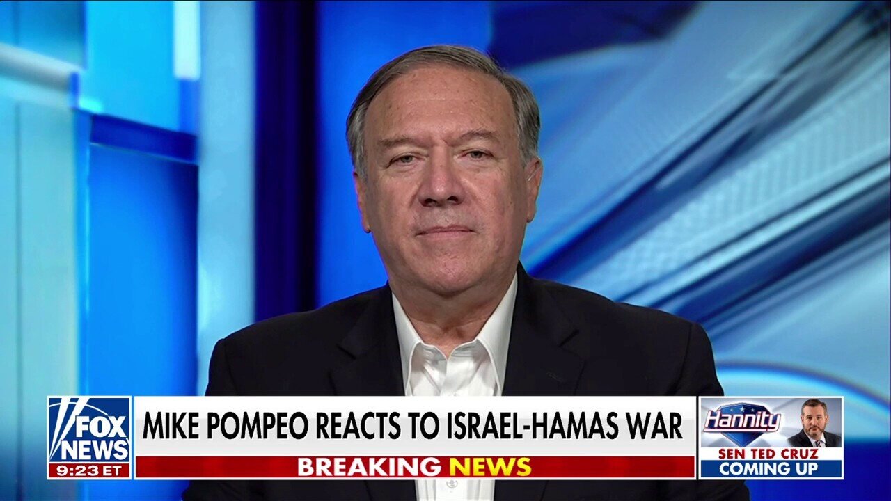 Mike Pompeo: Biden's Appeasement Towards Iran To Blame For Israel-Hamas War