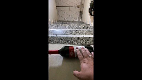 Glass Bottles Drop Test_ Durability Under the Impact🍾#shorts video