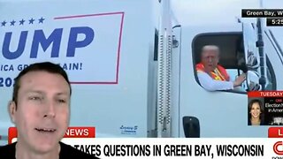 Trump Holds Press Conference from Garbage Truck! Media Speechless | Mark Dice