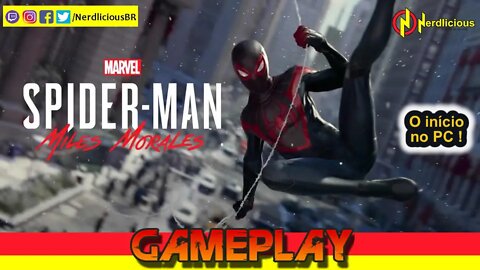 🎮 GAMEPLAY! Analisamos a versão de PC de MARVEL`S SPIDER-MAN: MILES MORALES! Confira a Gameplay!