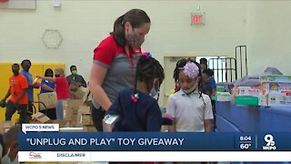 ‘Unplug and Play’ toy giveaway Saturday at Elder High School