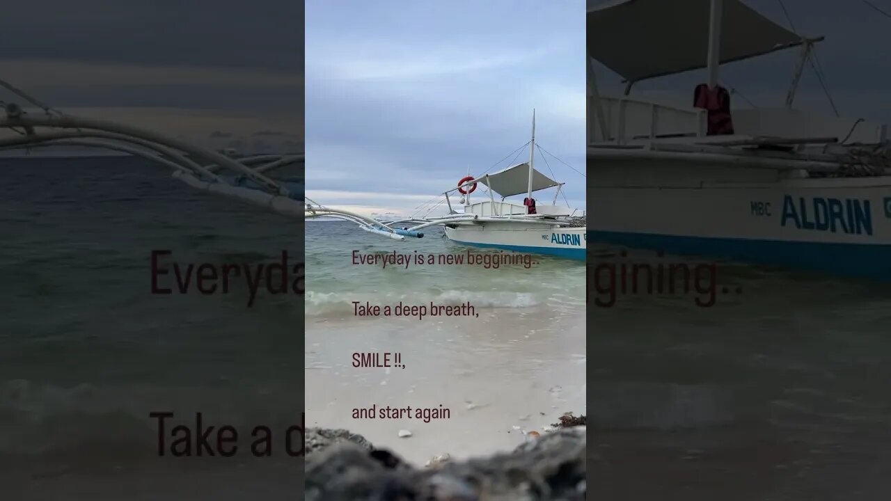Every day is a new beginning. #Bohol