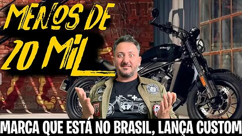 MARCA QUE ESTÁ NO BRASIL, LANÇA CUSTOM 450, por menos de 20 MIL, NO MERCADO MUNDIAL