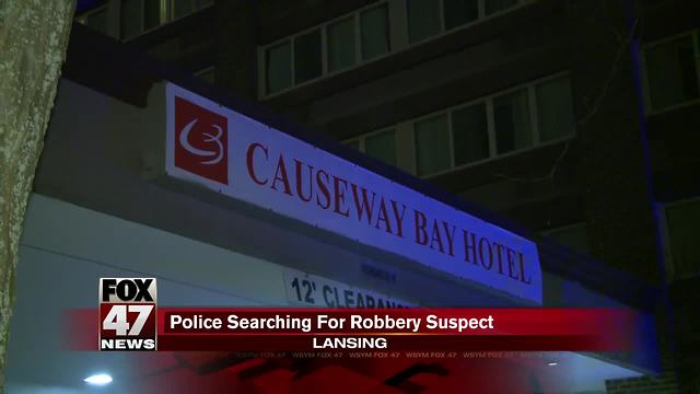 Police search for robber of Causeway Bay hotel in Lansing