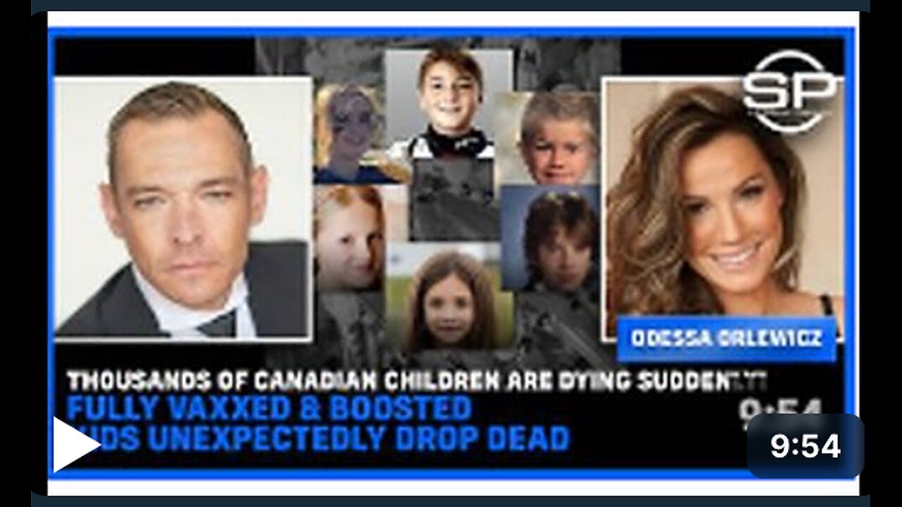 THOUSANDS Of Canadian Children Are DYING SUDDENLY! Fully Vaxxed & BOOSTED