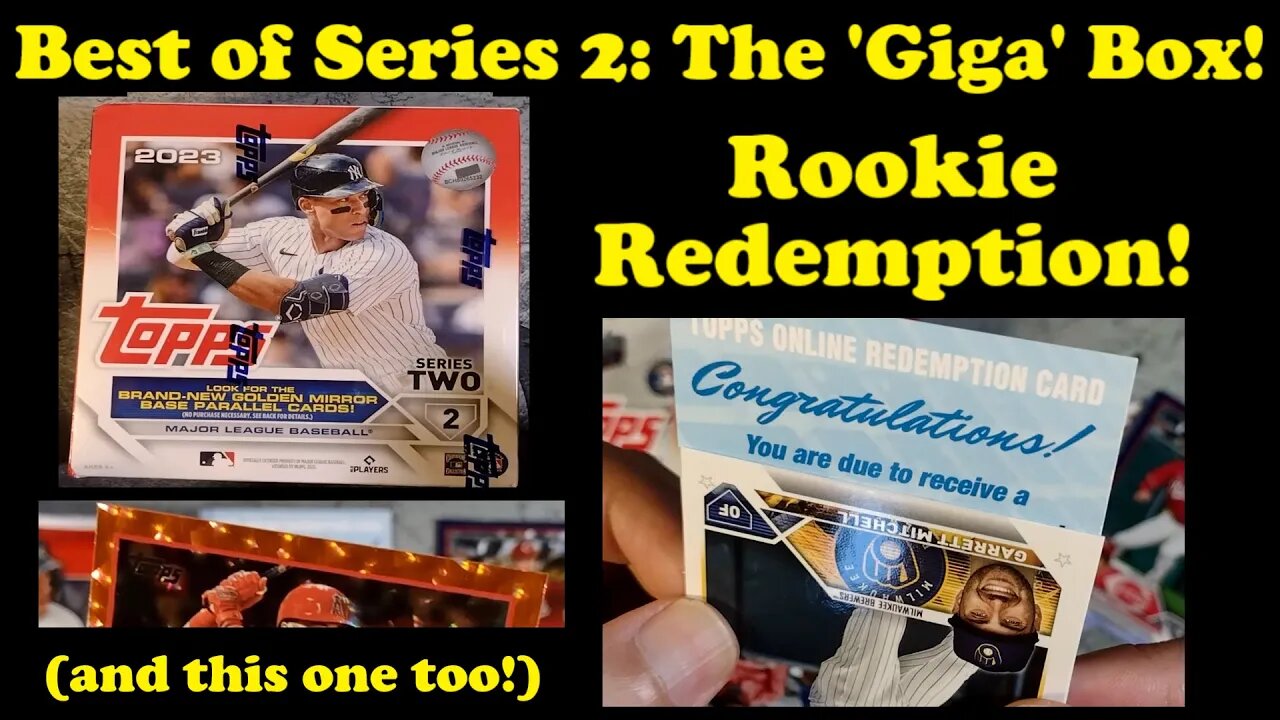 Series 2 Mega Box- BIG Redemption AUTO and Orange Foil! - Best Of...Series 2 #1