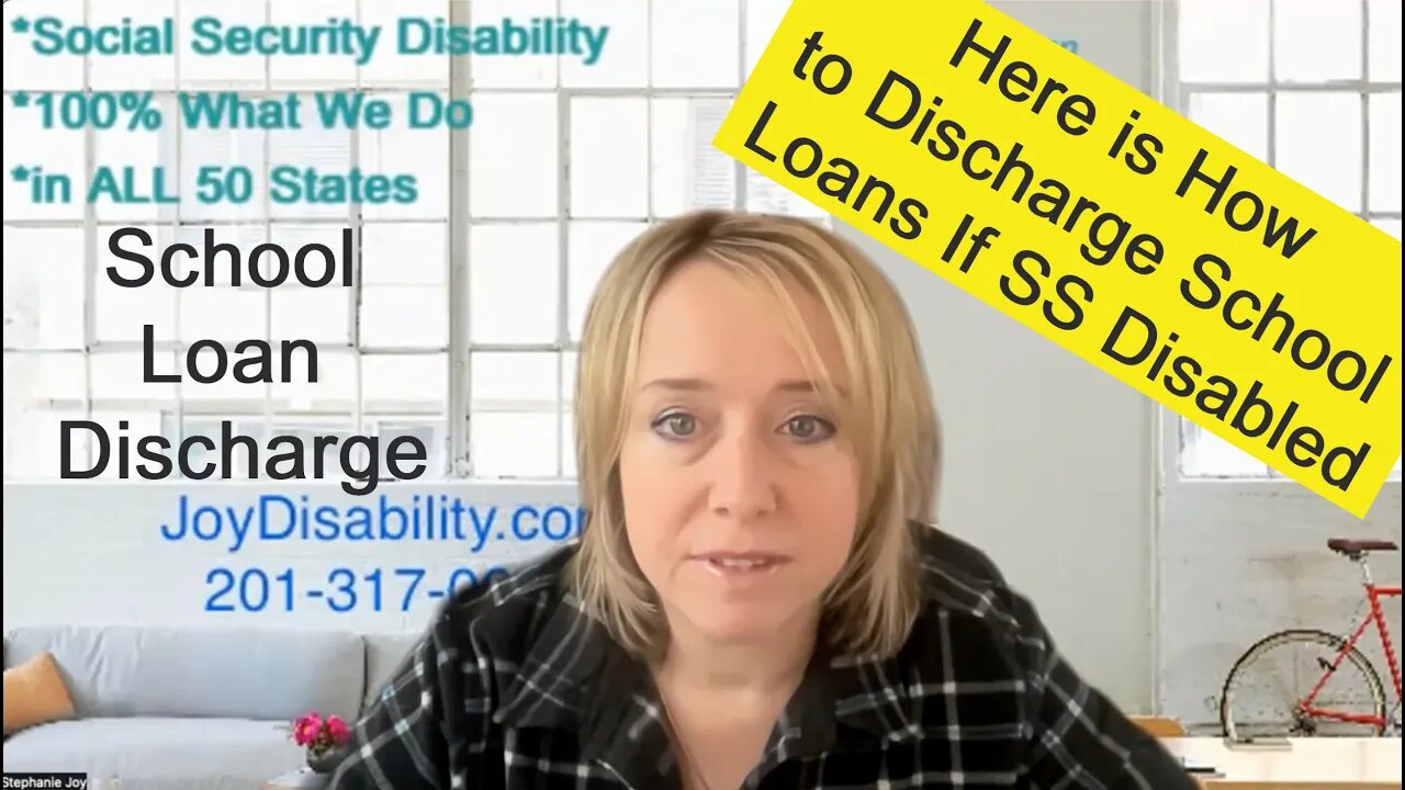 TIP! -- to Get RID of School Loans When Disabled Under Social Security Rules