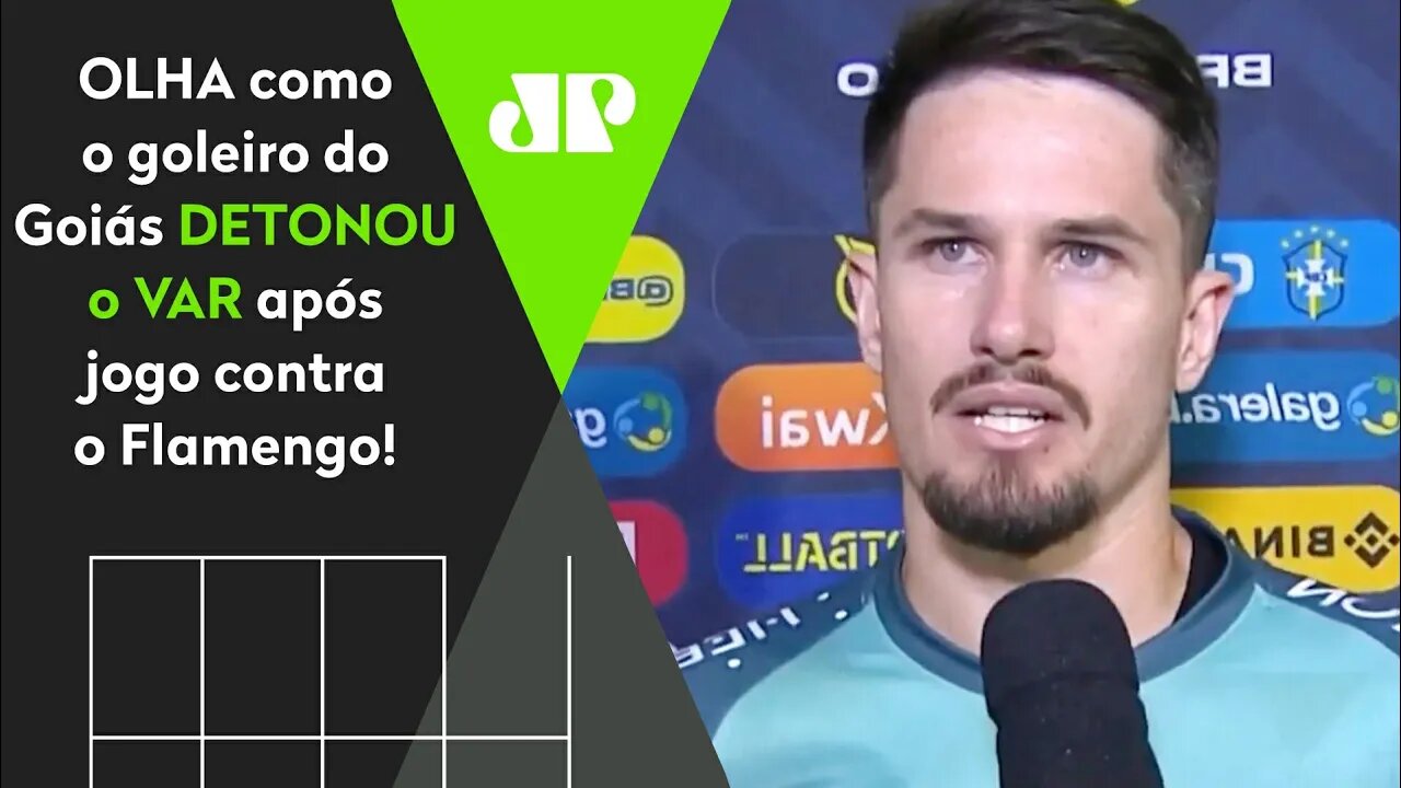 Estão FAVORECENDO o Flamengo? OLHA como Tadeu DETONOU a arbitragem e o VAR após Goiás x Flamengo!