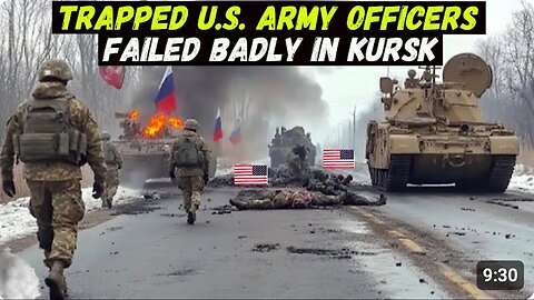 BREAKING: U.S. Army Officers Made a Desperate Attempt To Break Out of The Encirclement in KURSK