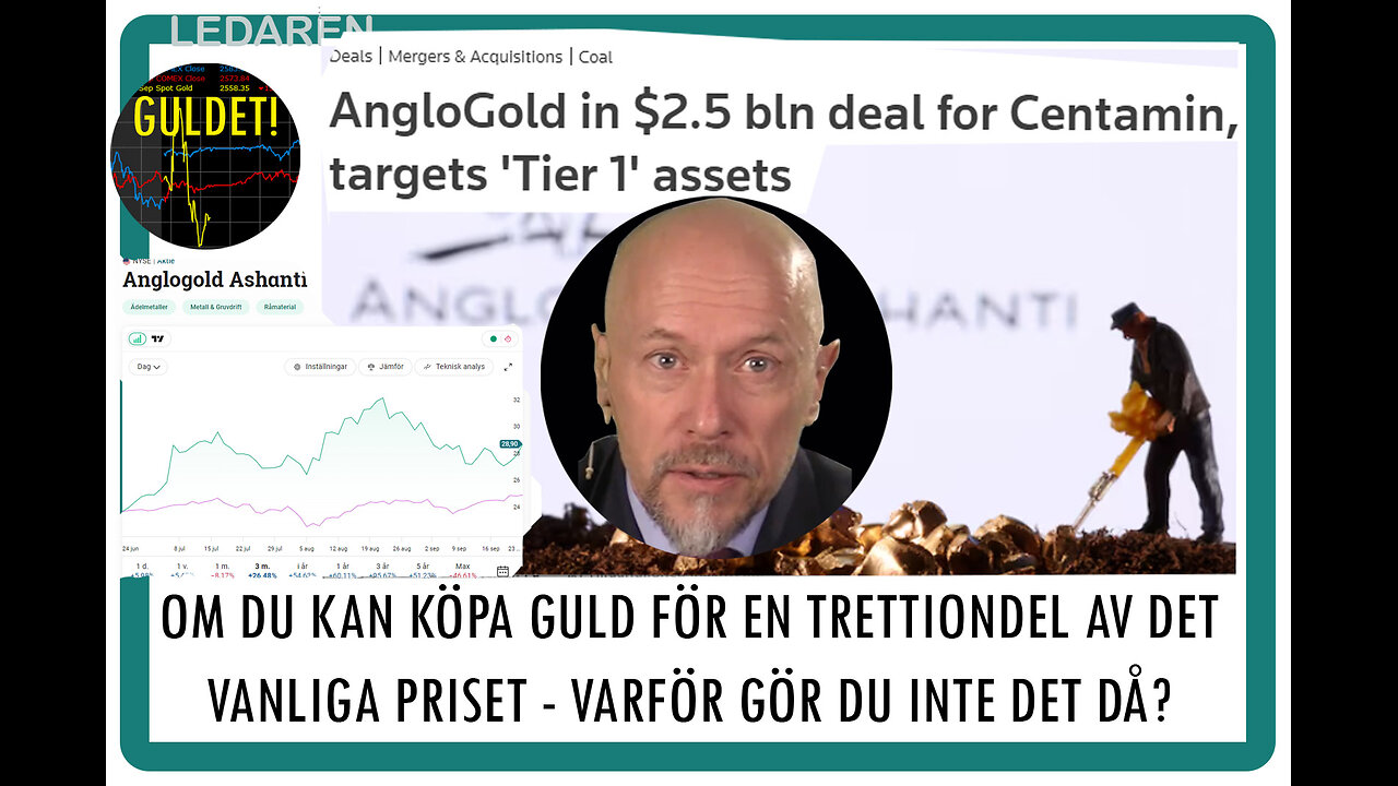 Ledaren 53: Om du kan köpa guld för en bråkdel av vad det annars kostar - varför gör du inte det då?