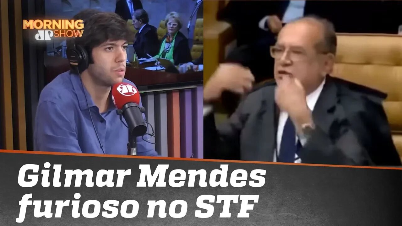 Gilmar Mendes furioso no STF. Coppolla quer a mesma verve no combate à impunidade