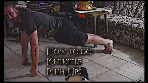 How To Do Knuckle Pushups