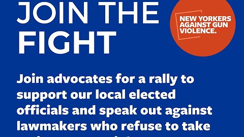 Rally against Lawmakers who refuse to take Action on Gun Violence 26 Federal Plaza 4/17/23 NYAGV