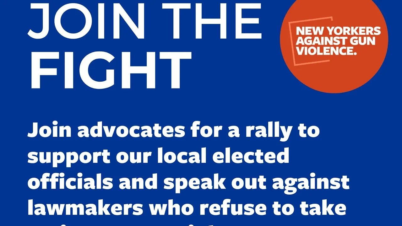 Rally against Lawmakers who refuse to take Action on Gun Violence 26 Federal Plaza 4/17/23 NYAGV