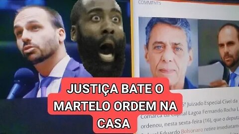 justiça ordena Eduardo bolsonaro a retirar música do cantor Chico Buarque de postagem