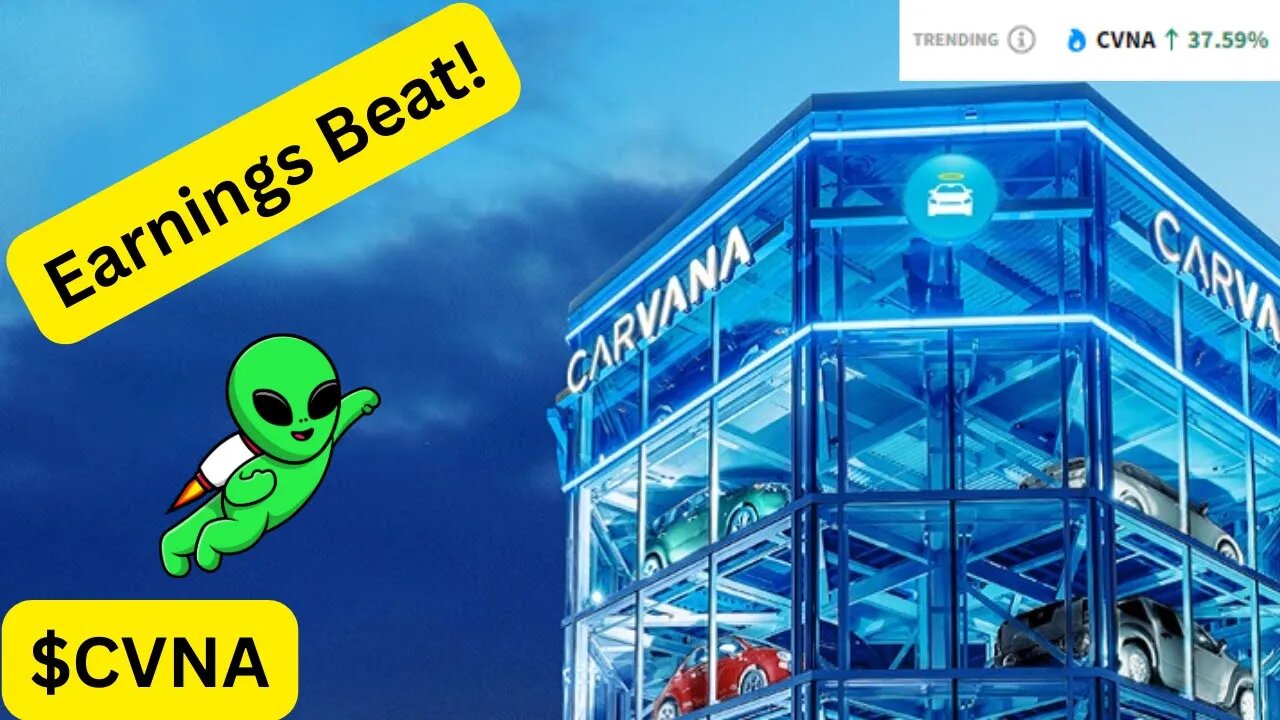 Carvana ($CVNA) reports MASSIVE earnings beat!