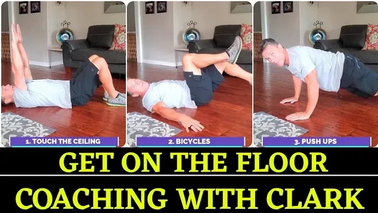 GET ON THE FLOOR | Workout | Coaching with Clark